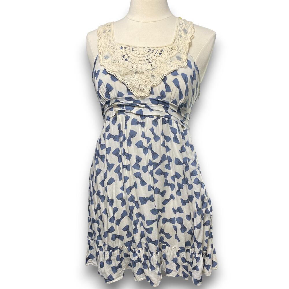 Forever 21 Tie-Back‎ bow coquette dress balletcore MEDIUM